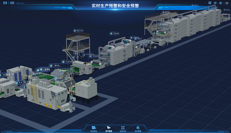 智能车间生产线3D效果展示系统